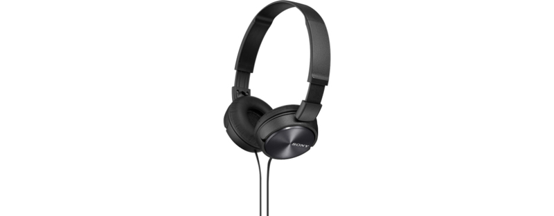 Sony MDR-ZX310 Black On Ear Headphones