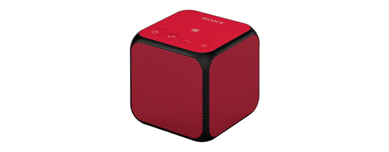 Sony Srsx11 Red Nfc Bluetooth Speaker
