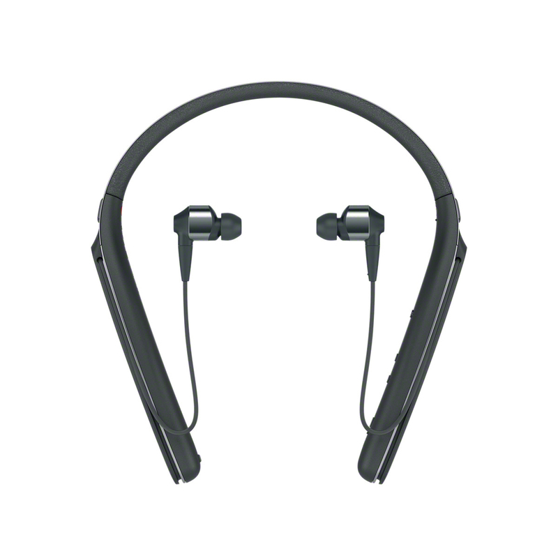 Sony WI-1000X Black Wireless Noise Cancelling Neckband Earphones