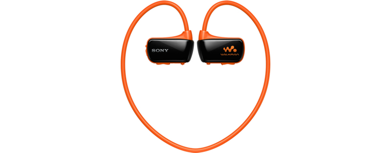 Sony NWZ-W273 4GB Orange Waterproof Walkman Mp3 Player