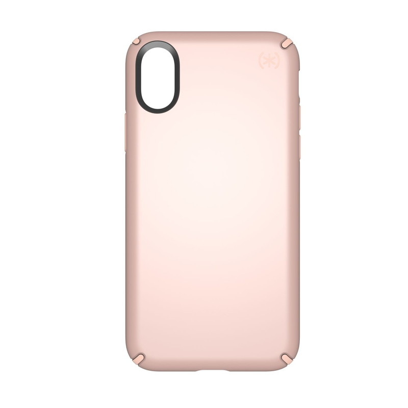 Speck Presidio Metallic Case Rose Gold Metallic/Dahlia Peach for iPhone X