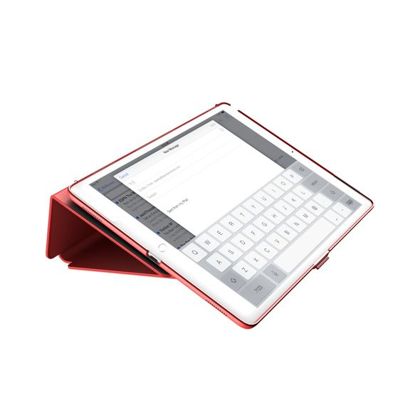 Speck Balance Folio Dark Poppy Red/Velvet Red with Magnet for iPad 9.7 Inch