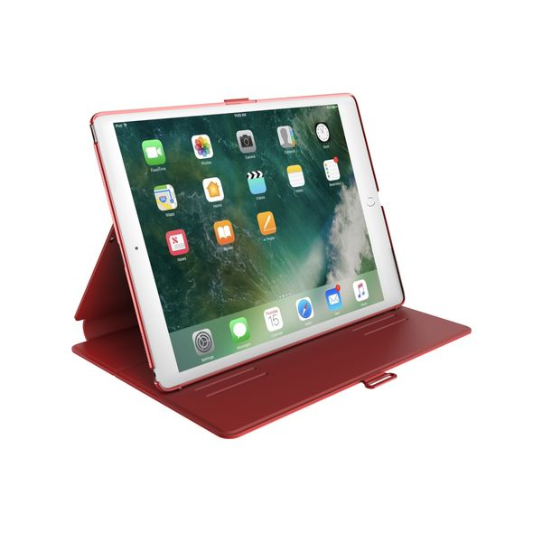 Speck Balance Folio Dark Poppy Red/Velvet Red with Magnet for iPad 9.7 Inch