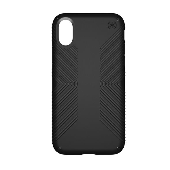 Speck Presidio Grip Case Black/Black for iPhone X