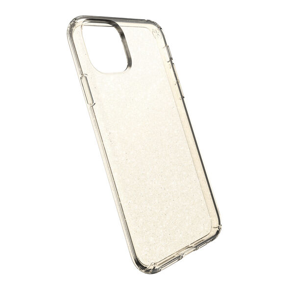 Speck Presidio Clear + Glitter Gold Case for iPhone 11 Pro Max