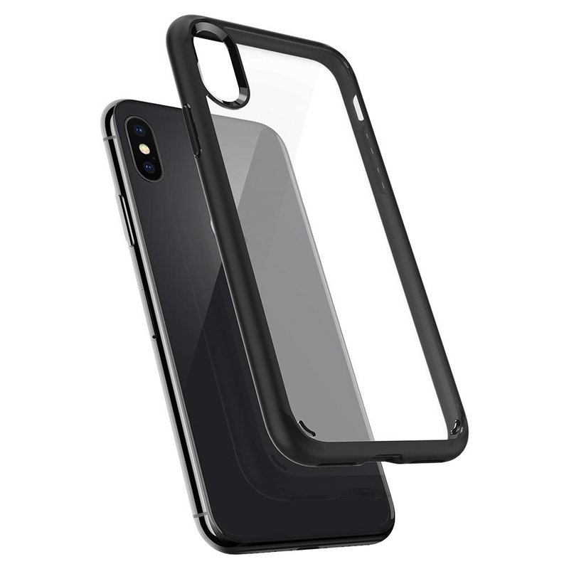 Spigen Ultra Hybrid Case Matte Black for iPhone X