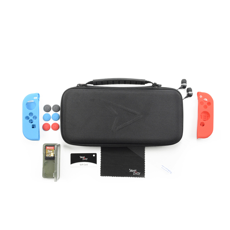 Steelplay 11-In-1 Carry & Protect Kit for Switch