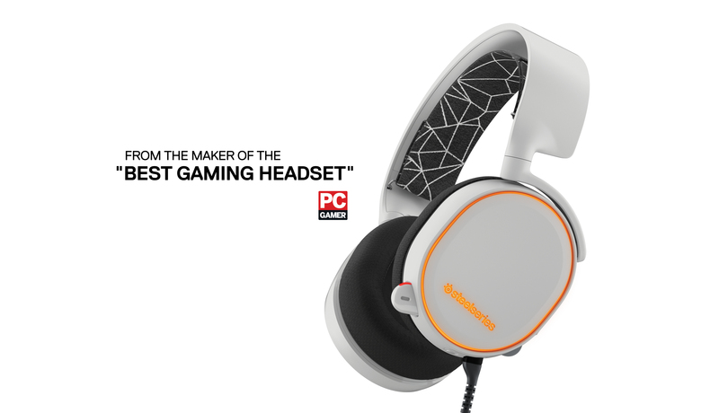 SteelSeries Arctis 5 White Gaming Headset