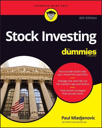 Stock Investing For Dummies | Paul Mladjenovic