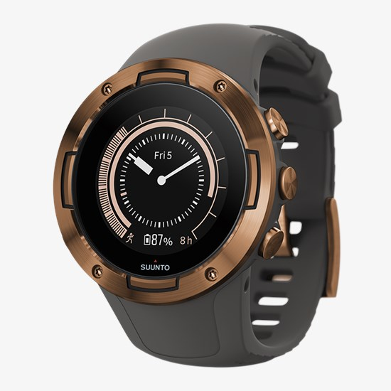 Suunto 5 G1 Compact GPS Sports Watch Graphite Copper