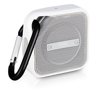 TDK Trek Micro A12 White Bluetooth Speaker