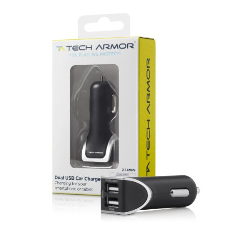 Tech Armor Dual USB Car Charger