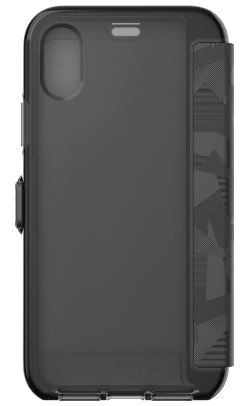 Tech21 Evo Wallet Case Black for iPhone X