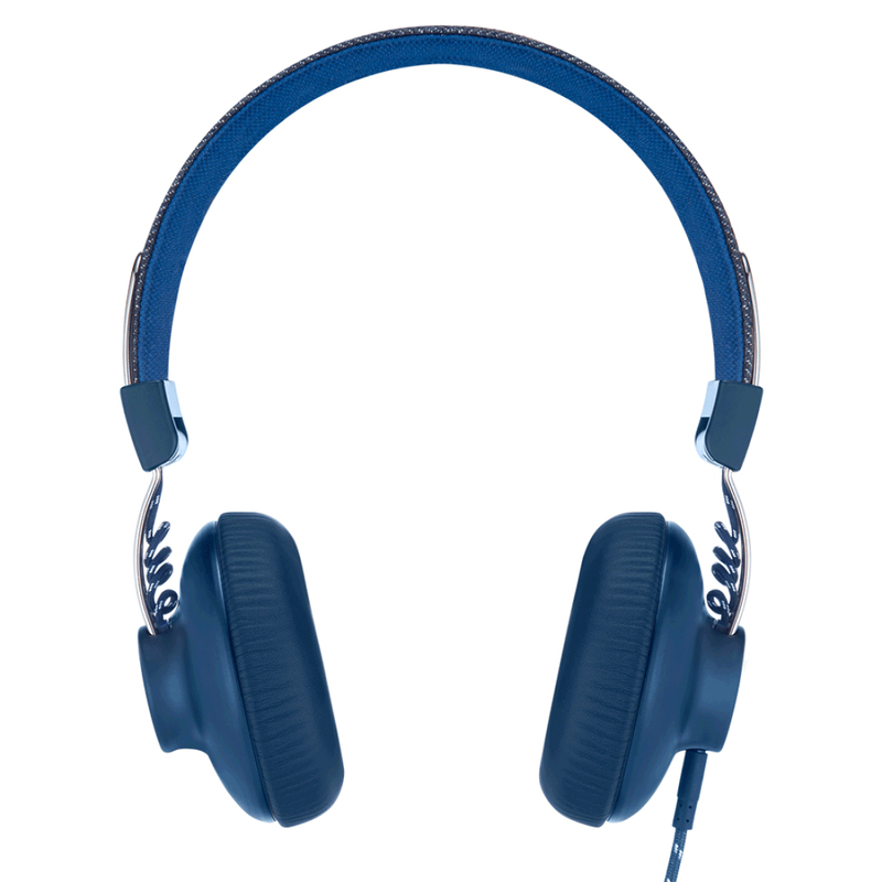 The House of Marley Positive Vibration 2.0 Denim On-Ear Headphones