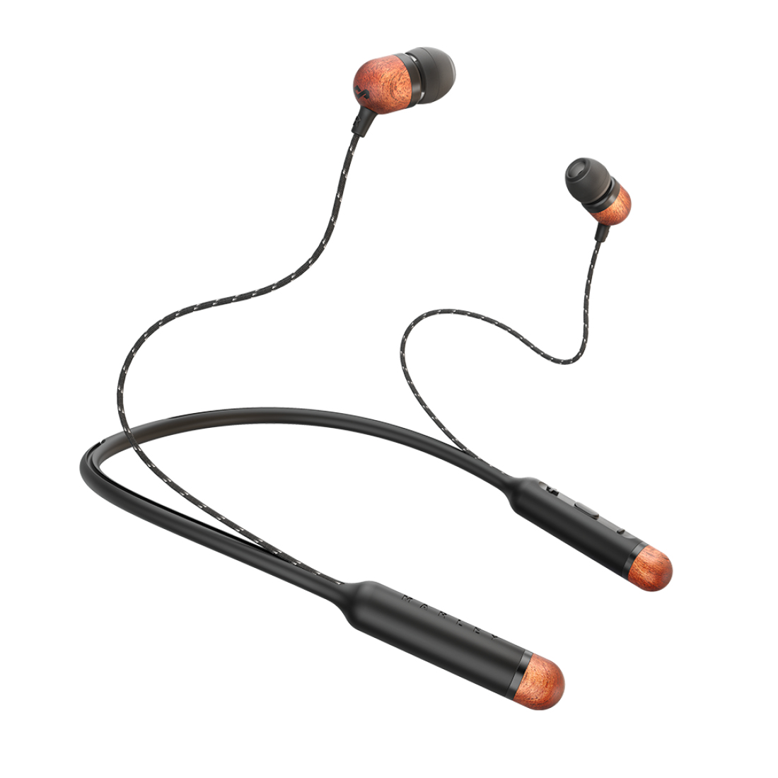 The House of Marley Smile Jamaica Wireless Signature Black Bluetooth In-Ear Earphones
