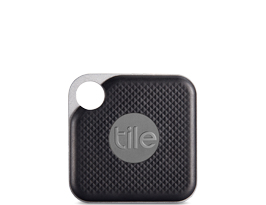 Tile Pro Black Bluetooth Key Finder