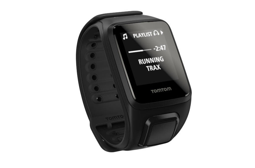 Tomtom Spark Cardio Black Large Gps Fitness Watch With Heart Rate Monitor
