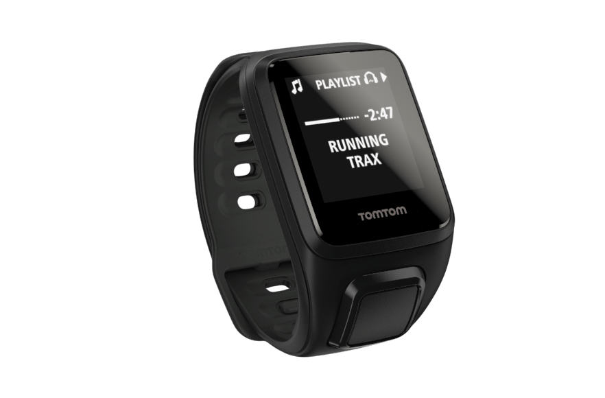 Tomtom Spark Cardio Black Small Gps Fitness Watch With Heart Rate Monitor