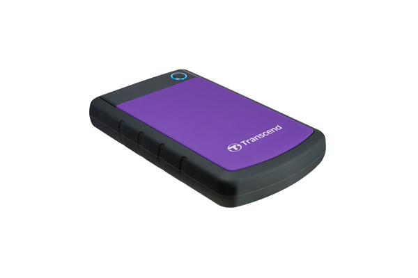 Transcend StoreJet 25H3 4TB USB 3.1 Gen 1 Portable Hard Drive Purple