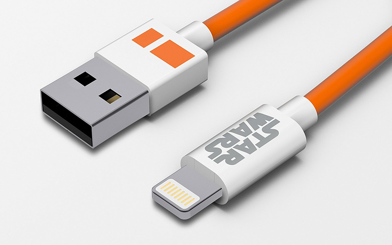 Tribe Star Wars BB8 Lightning Cable 120cm