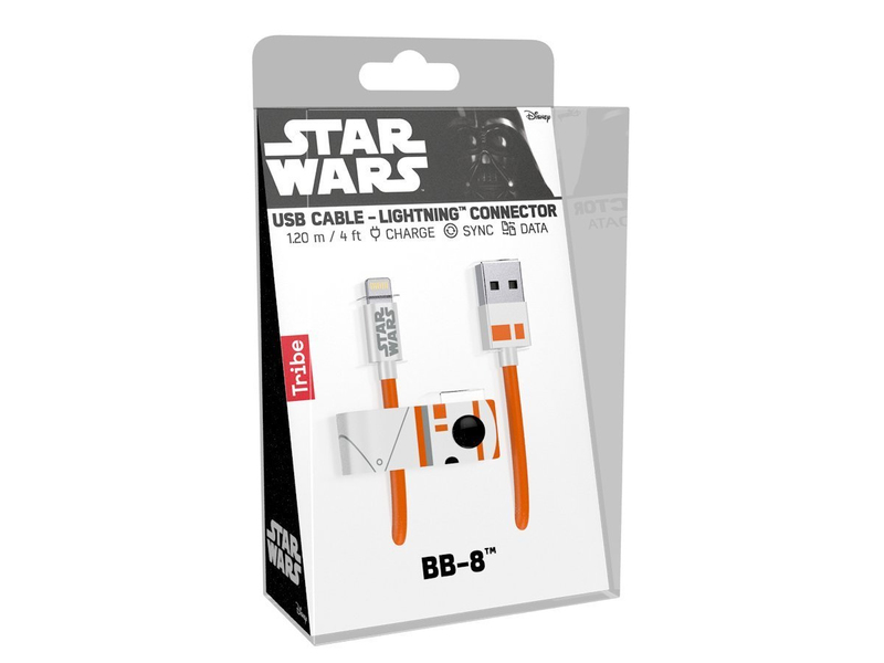 Tribe Star Wars BB8 Lightning Cable 120cm