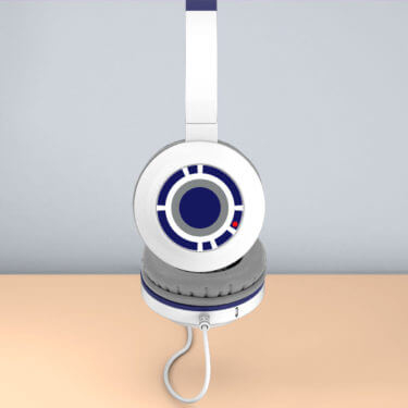 Tribe Star Wars R2D2 On-Ear Headphones