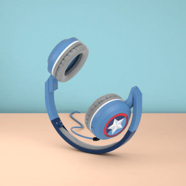 Tribe Captain America On-Ear Headphones