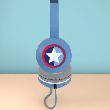 Tribe Captain America On-Ear Headphones