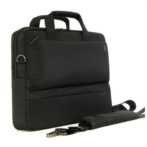 Tucano Dritta Slim Bag Black for Laptops 13 14-inch/Macbook 15-inch
