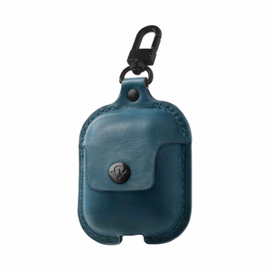 Twelvesouth Airsnap Leather Case Teal for Apple AirPods
