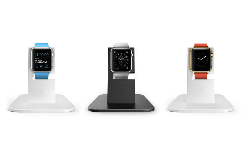 Twelve South Hirise Stand Silver Apple Watch