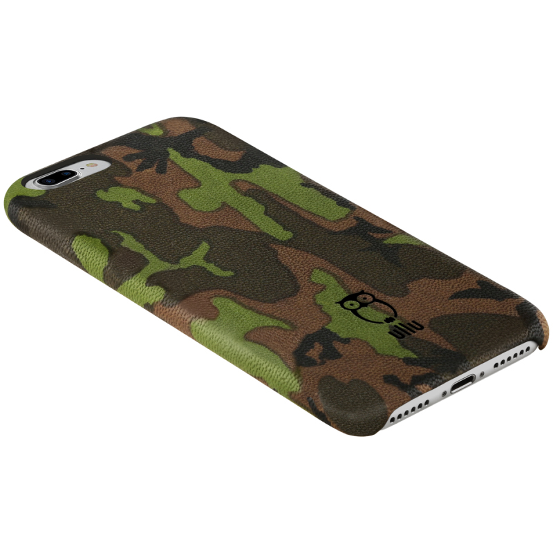 Ullu Snap-On Leather Case Army Woodland iPhone 7 Plus