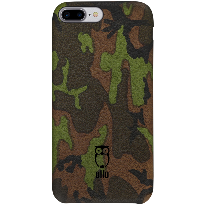 Ullu Snap-On Leather Case Army Woodland iPhone 7 Plus