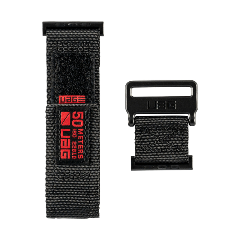UAG 44/42mm Active Strap Black for Apple Watch (Compatible with Apple Watch 42/44/45mm)