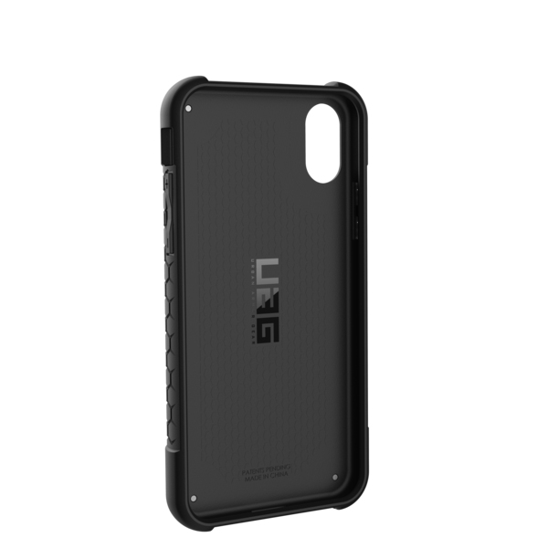 UAG Monarch Case Black With Silver Logo For iPhone X