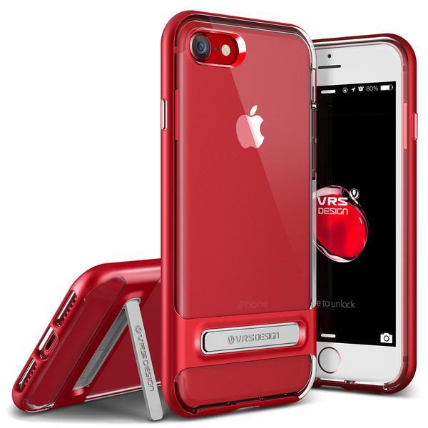 VRS Design Crystal Bumper Red For iPhone 8/7