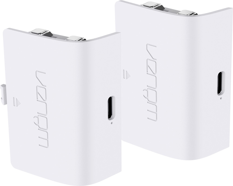 Venom Twin Rechargeable Battery Packs White for Xbox Series X/S