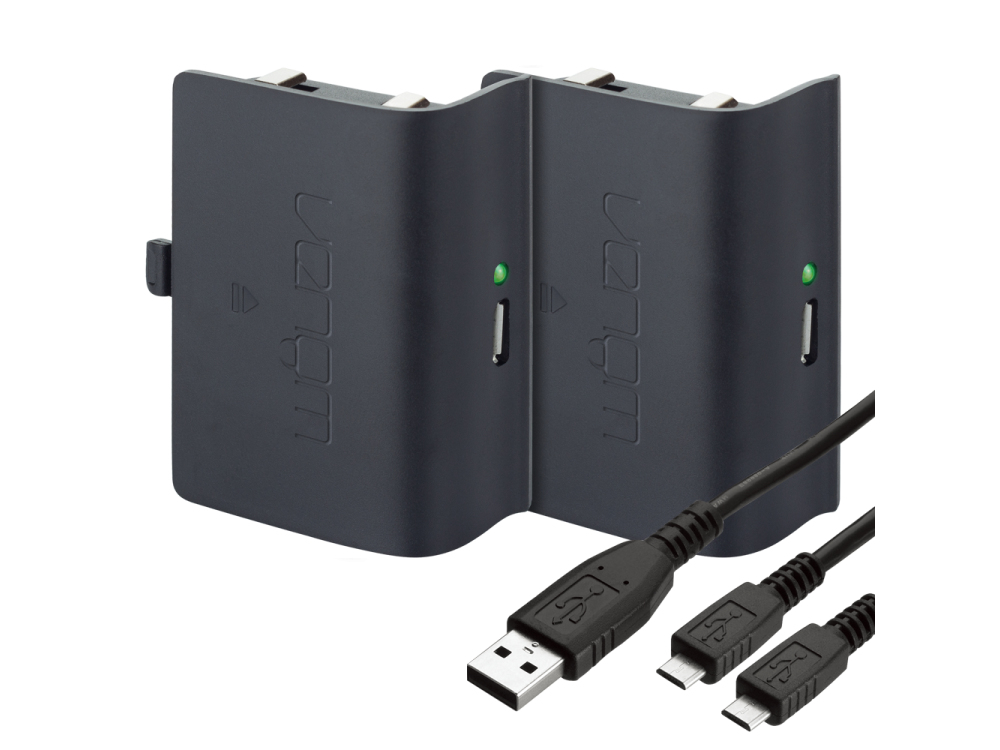 Venom Twin Rechargeable Battery Packs for Xbox One