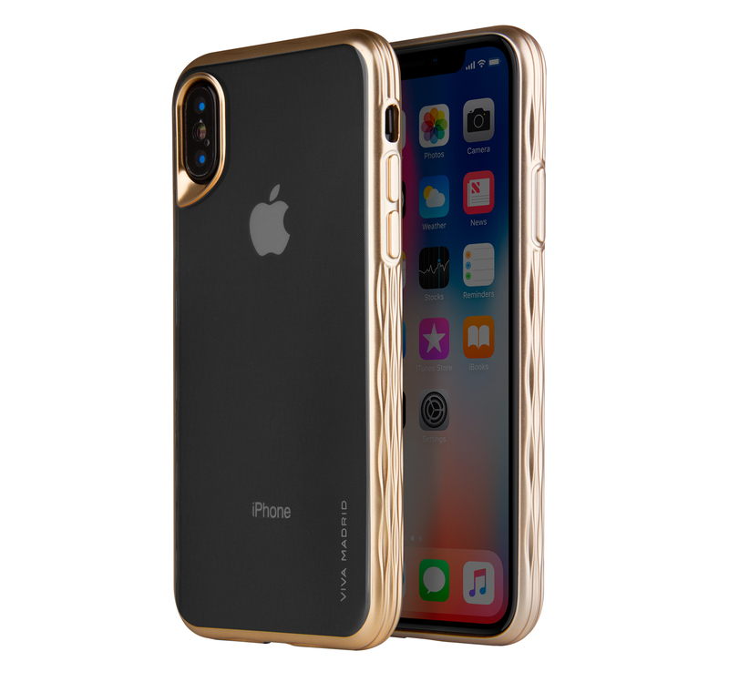Viva Madrid Glosa Mist Case Champagne Gold for iPhone X
