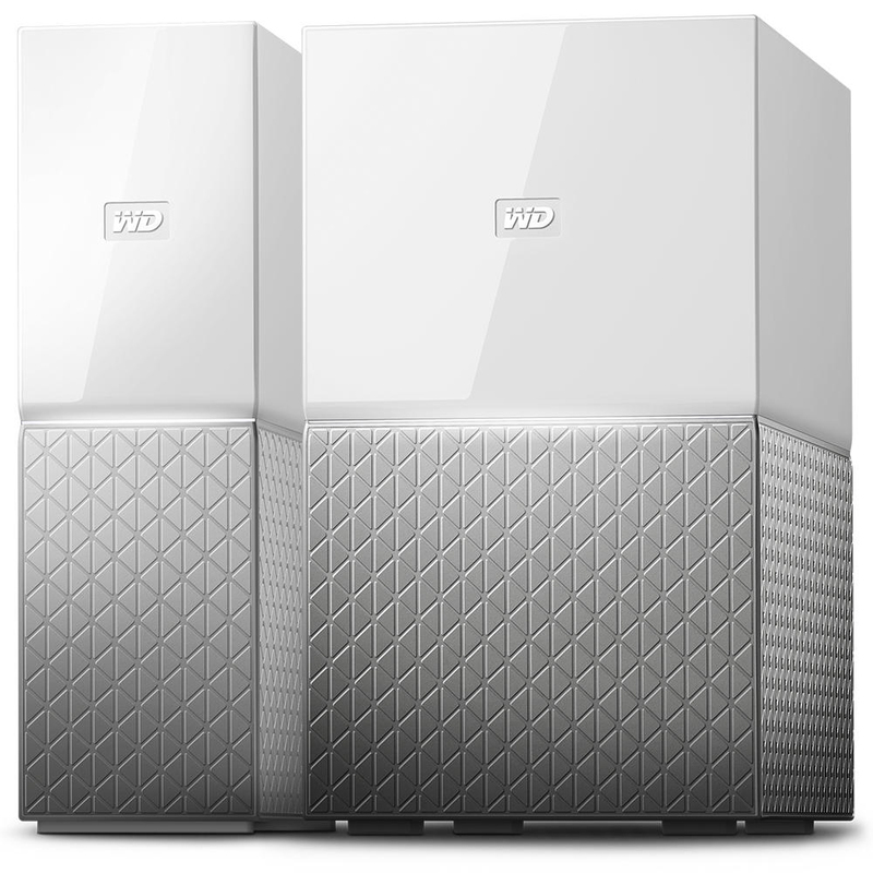 Western Digital MY CLOUD HOME Duo 6 TB 6TB Ethernet LAN Silver White Personal Cloud Storage Device