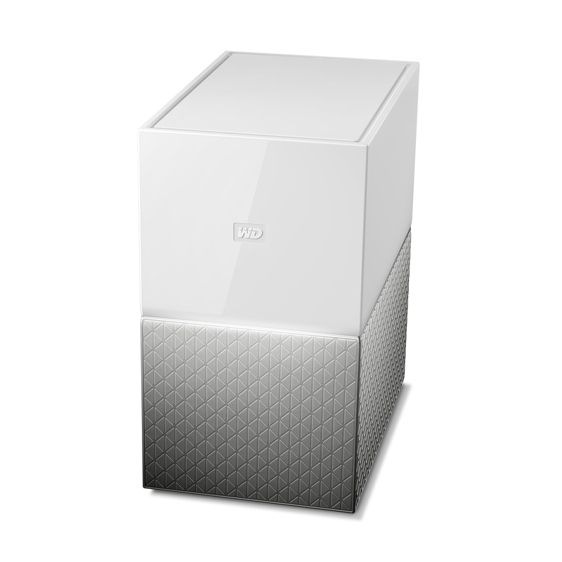 Western Digital My Cloud Home Duo 12TB Ethernet LAN White Personal Cloud Storage Device