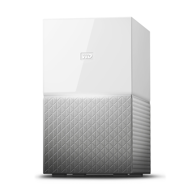Western Digital My Cloud Home Duo 8TB Ethernet LAN White Personal Cloud Storage Device