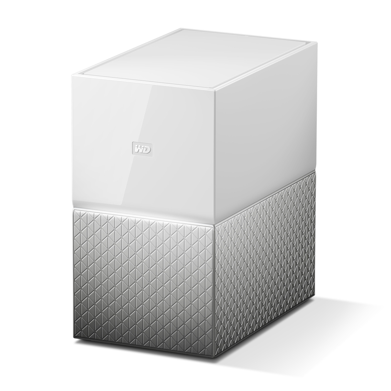 Western Digital My Cloud Home Duo 8TB Ethernet LAN White Personal Cloud Storage Device