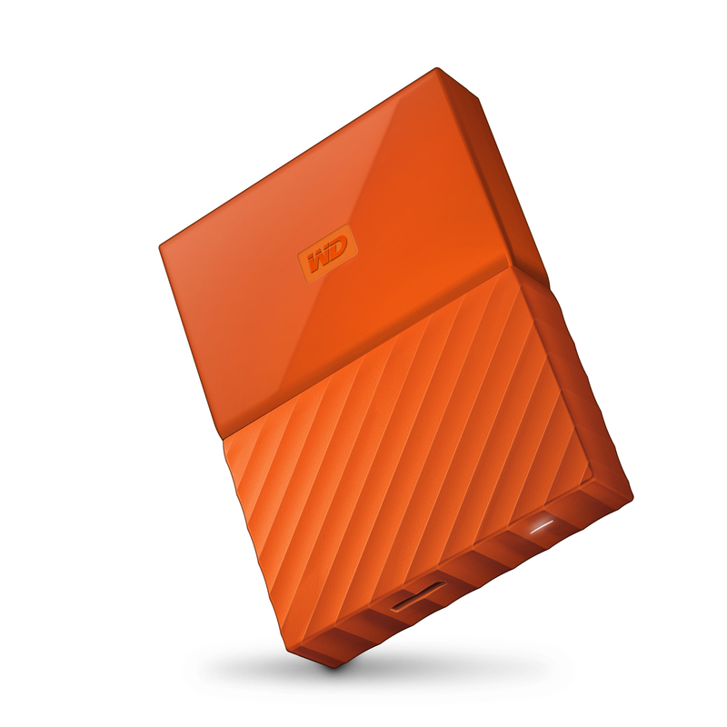 Western Digital My Passport 4000GB Orange External Hard Drive