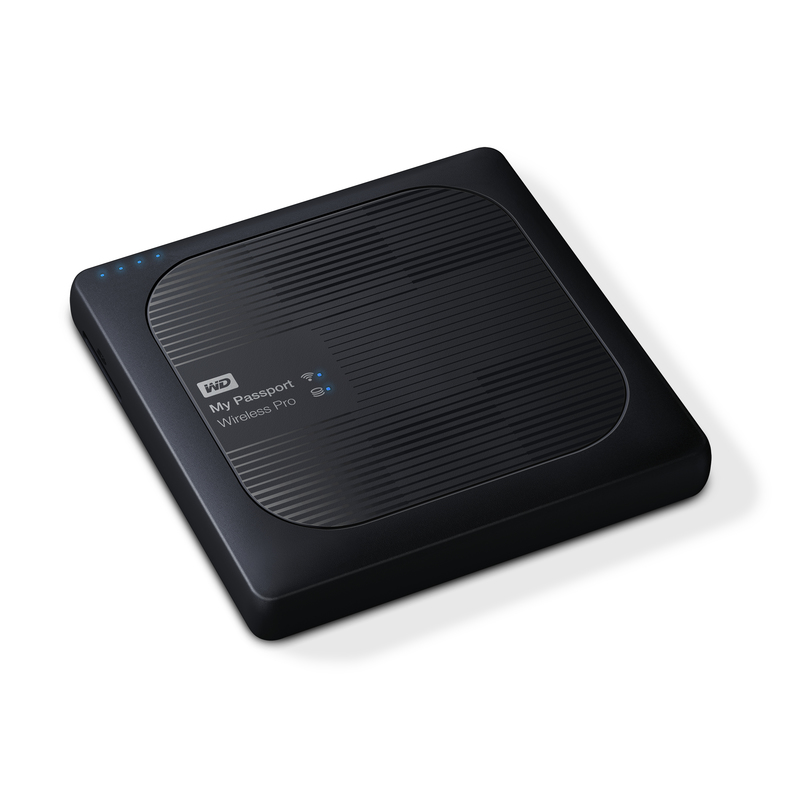 Western Digital My Passport Wireless Pro 1TB Black External Hard Drive