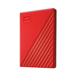 WD My Passport 4TB HDD Red