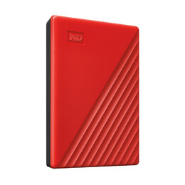 WD My Passport 4TB HDD Red