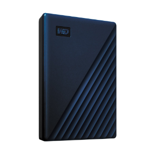WD My Passport 4TB HDD Blue for iOS