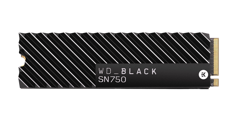 Western Digital SN750 NVME Solid State Drive 500 GB Black