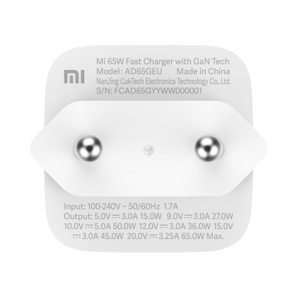 Xiaomi 65W GaN Charger (Type-A + Type-C)